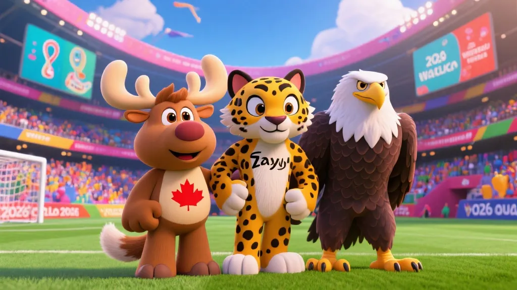 揭秘2026世界杯吉祥物：Maple、Zayu与Clutch背后的文化密码与狂欢寓意